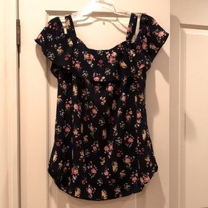 Floral Off the Shoulder Top by JET Bra Friendly Size M/L